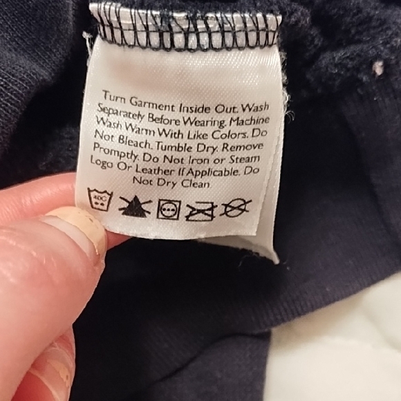 Eddie Bauer Men's Navy Crewneck Sweater - Picture 6 of 7